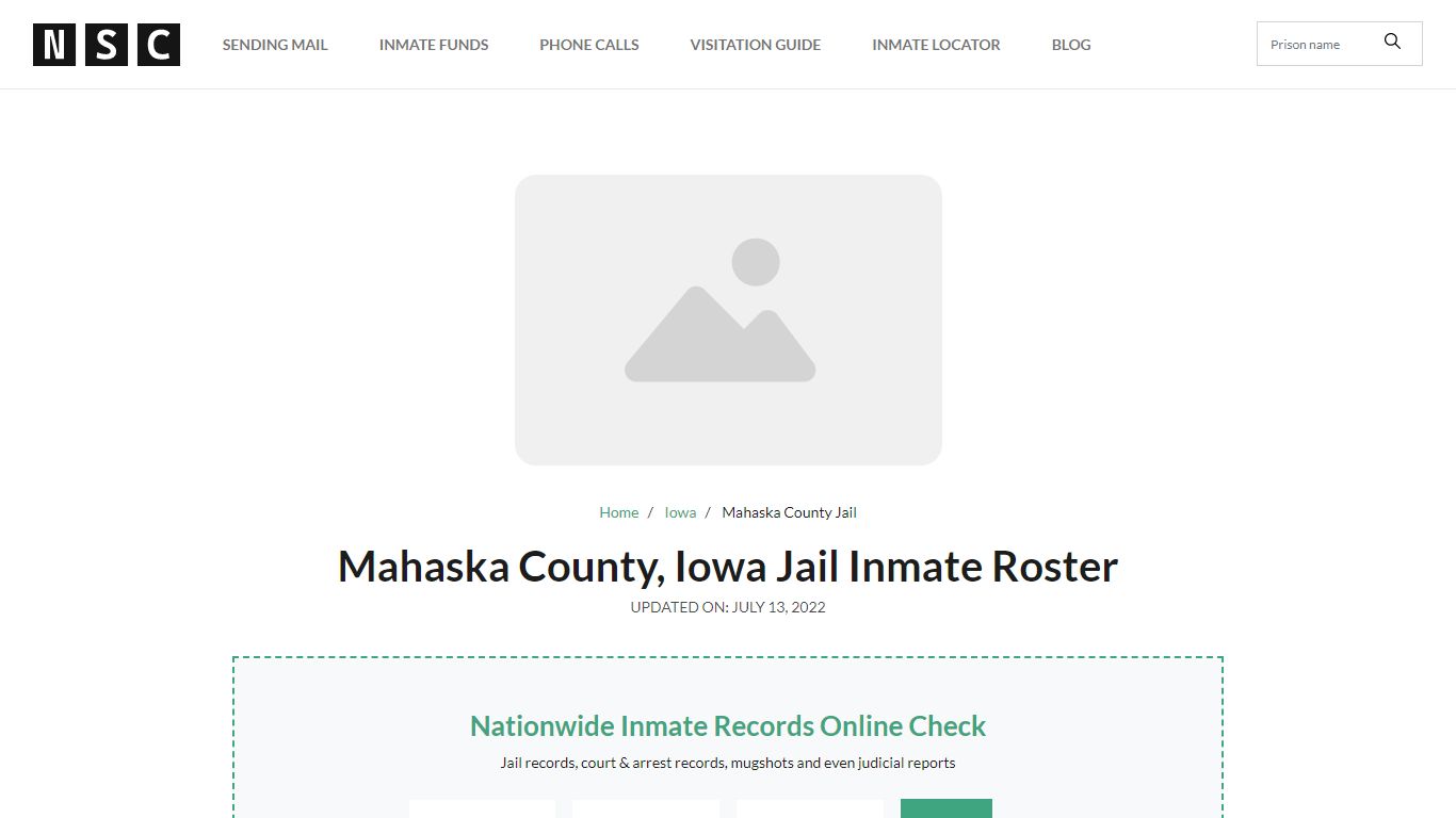 Mahaska County Jail - Nisqually Public Safety